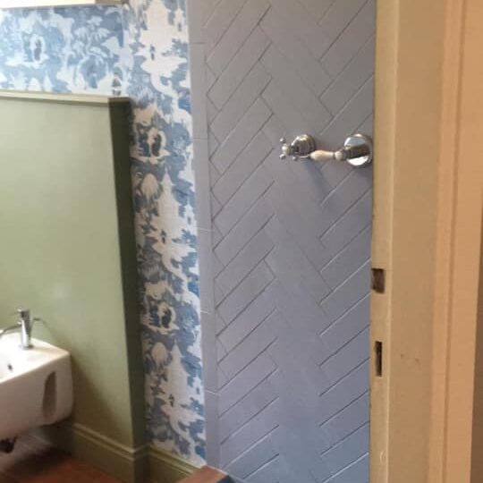Angolo doccia, casa privata. Roma - Mediterranea Ceramiche